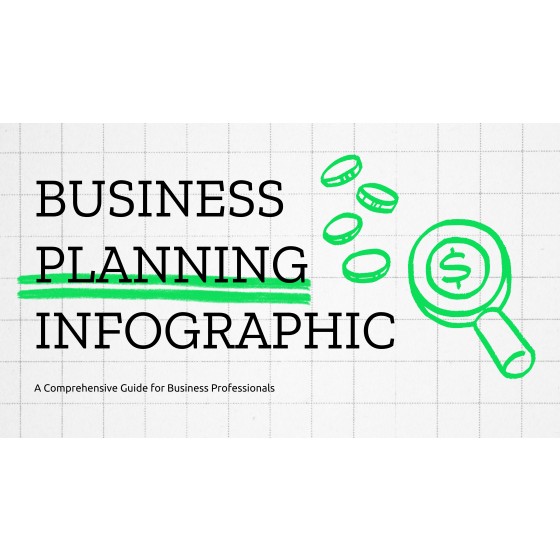 Minimalist Hand‑Drawn Infographic Style Business Financing Plan PPT Template